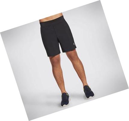 Férfi Skechers Movement 7 Inch II Rövidnadrág Fekete | HU3564K