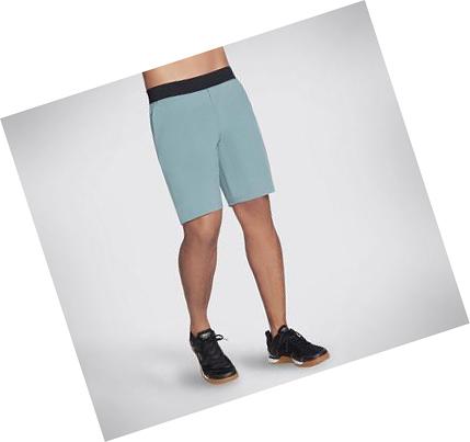 Férfi Skechers Movement 9 Inch II Rövidnadrág Kék | HU34394