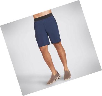 Férfi Skechers Movement 9 Inch II Rövidnadrág Sötétkék | HU34505