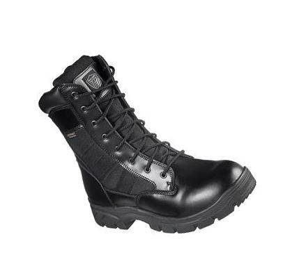 Férfi Skechers Munka Relaxed Fit: Wascana - Athas Tactical Csizma Fekete | HUA6074