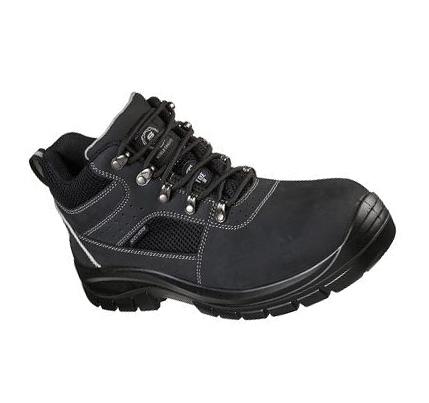 Férfi Skechers Munka: Trophus - Letic ST Csizma Fekete | HUA807Q