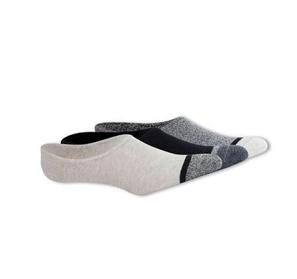 Férfi Skechers No Show Liner - 3 Pack Zokni Színes | HUA062L