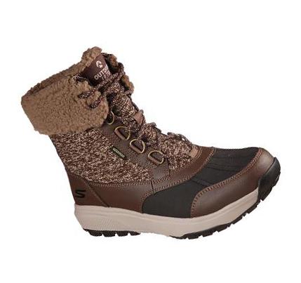 Férfi Skechers On the GO Outdoor Ultra - Hillcrest Csizma Csokoládé | HUA3930