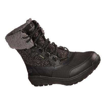 Férfi Skechers On the GO Outdoor Ultra - Hillcrest Csizma Fekete | HUA407B