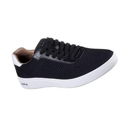 Férfi Skechers Palmilla - Abbott Alkalmi Cipő Fekete | HU6925X