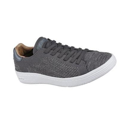 Férfi Skechers Palmilla - Garian Alkalmi Cipő Szürke | HU6939D