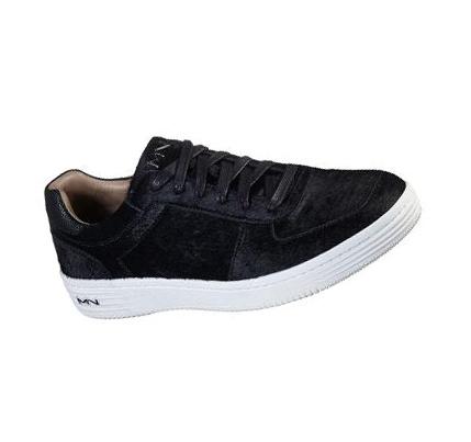 Férfi Skechers Palmilla - Scuffle Alkalmi Cipő Fekete | HU6762K