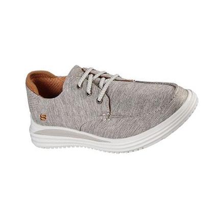 Férfi Skechers Proven - Ralenzo Slip Ons Barna | HU7037D