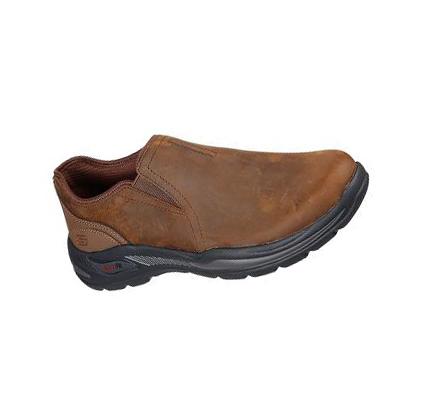 Férfi Skechers Relaxed Fit: Arch Fit Motley - Orago Slip Ons Barna | HUA057P