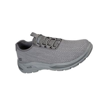 Férfi Skechers Relaxed Fit: Arch Fit Motley - Harkin Slip Ons Szürke | HUI882S
