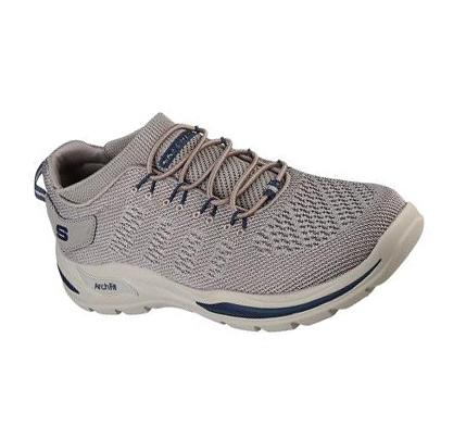 Férfi Skechers Relaxed Fit: Arch Fit Motley - Varsen Slip Ons Barna | HUI893G