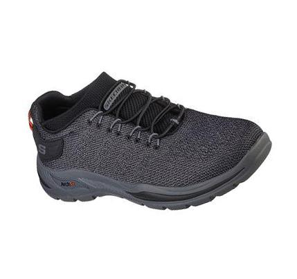 Férfi Skechers Relaxed Fit: Arch Fit Motley - Varsen Slip Ons Fekete | HUI907X