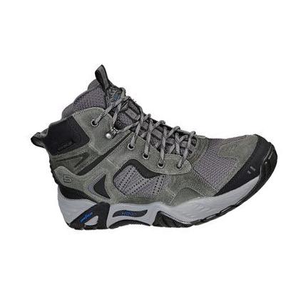 Férfi Skechers Relaxed Fit: Arch Fit Recon - Percival Túracipő Szürke | HU3058C