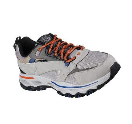 Férfi Skechers Relaxed Fit: Catapult - Royler Oxford Cipő Szürke | HUA286A