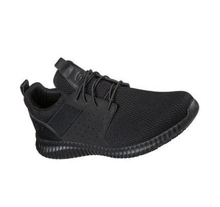 Férfi Skechers Relaxed Fit: Cessnock - Niehart SR Munkacipő Fekete | HU60110