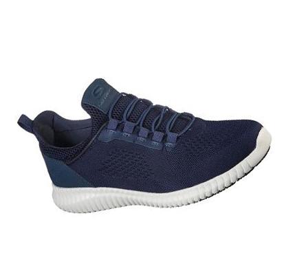 Férfi Skechers Relaxed Fit: Cessnock SR Munkacipő Sötétkék | HU7361P