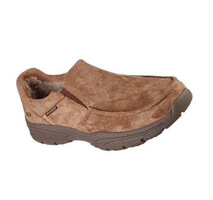 Férfi Skechers Relaxed Fit: Creston - Garvis Papucs Barna | HU78334