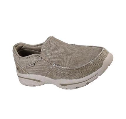 Férfi Skechers Relaxed Fit: Creston - Moseco Slip Ons Barna | HUI532A