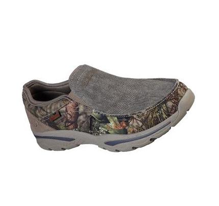 Férfi Skechers Relaxed Fit: Creston - Moseco Alkalmi Cipő Camo | HUI557D