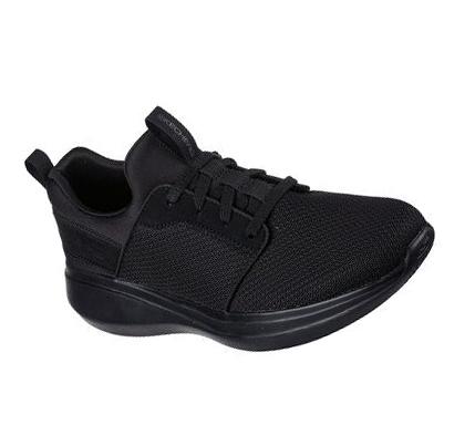 Férfi Skechers Relaxed Fit: Cushiep SR Munkacipő Fekete | HU65113