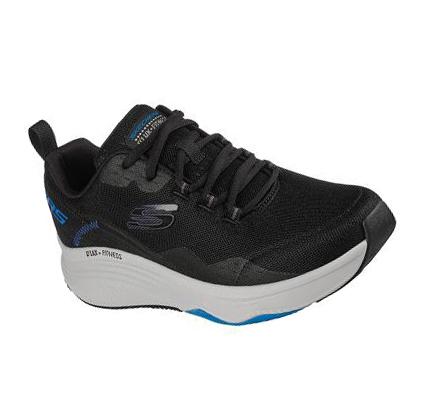 Férfi Skechers Relaxed Fit: D'Lux Fitness - Roam Free Edzőcipő Fekete | HU5812L
