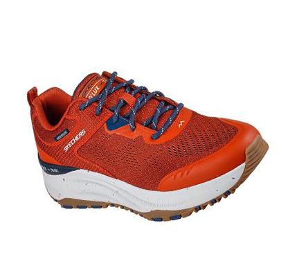 Férfi Skechers Relaxed Fit: D'Lux Túracipő Narancssárga | HUI772W
