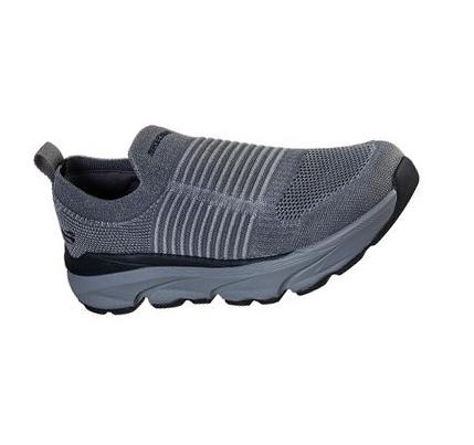 Férfi Skechers Relaxed Fit: Delmont - Jenko Slip Ons Szürke | HU4943P