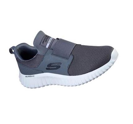 Férfi Skechers Relaxed Fit: Depth Charge 2.0 Slip Ons Szürke | HU6800L