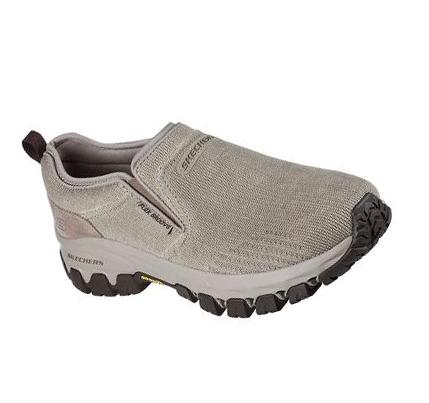 Férfi Skechers Relaxed Fit: Edgmont - Shelvin Túracipő Szürke Barna | HU4683P