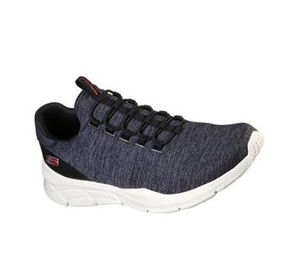 Férfi Skechers Relaxed Fit: Equalizer 4.0 - Voltis Slip Ons Fekete Szürke | HU7789B