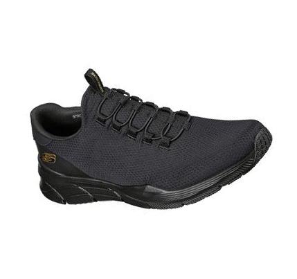 Férfi Skechers Relaxed Fit: Equalizer 4.0 - Voltis Slip Ons Fekete | HU7800A