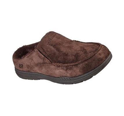 Férfi Skechers Relaxed Fit: Expected X - Verson Papucs Csokoládé | HU7908W