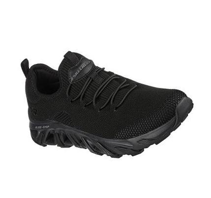 Férfi Skechers Relaxed Fit: Flex Conway - Lawler Túracipő Fekete | HU4408L