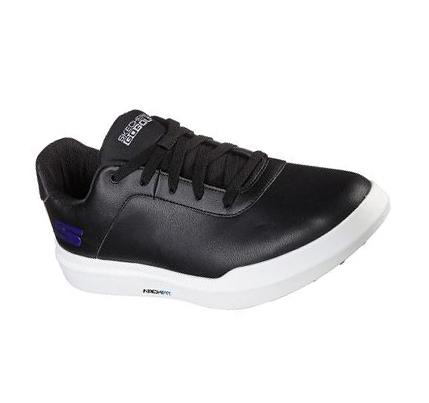 Férfi Skechers Relaxed Fit: GO GOLF Drive 5 Golf Cipő Fekete Fehér | HUA183Q