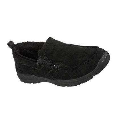 Férfi Skechers Relaxed Fit: Harper - Purcell Papucs Fekete | HU78830