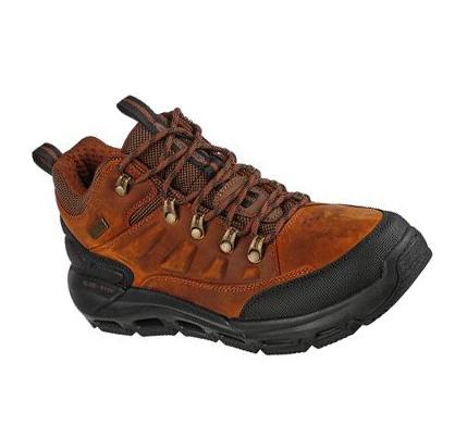 Férfi Skechers Relaxed Fit: Lugwin - Armadale Oxford Cipő Barna | HU3282L