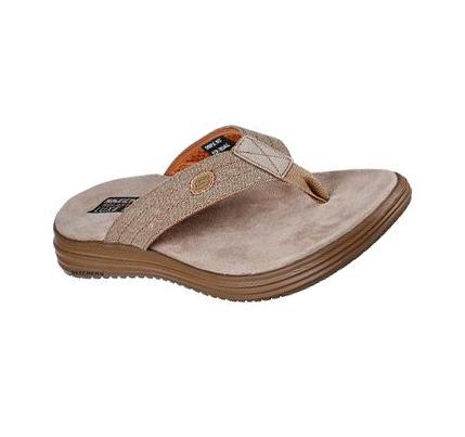 Férfi Skechers Relaxed Fit: Proven SD - Radnor Szandál Barna | HU6708A