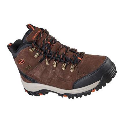 Férfi Skechers Relaxed Fit: Relment - Pelmo Csizma Barna | HU3518L