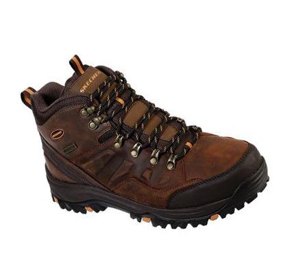 Férfi Skechers Relaxed Fit: Relment - Traven Csizma Barna | HU3468S