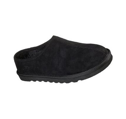 Férfi Skechers Relaxed Fit: Renten - Lemato Papucs Fekete | HU7783X