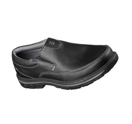 Férfi Skechers Relaxed Fit: Segment - The Search Slip Ons Fekete | HU4257E