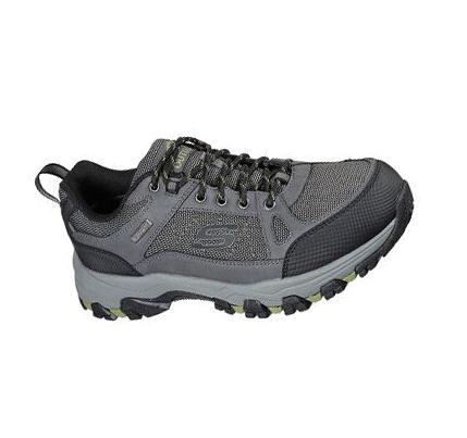 Férfi Skechers Relaxed Fit: Selmen - Cormack Oxford Cipő Szürke | HUA036L