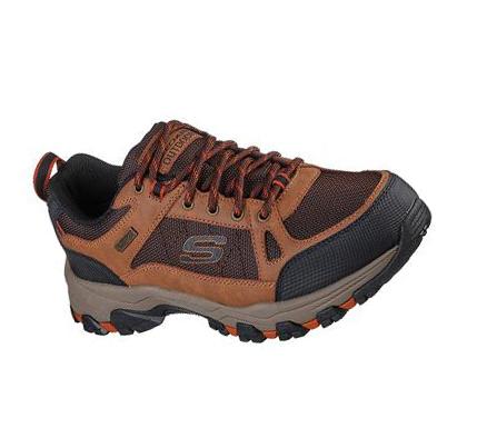 Férfi Skechers Relaxed Fit: Selmen - Cormack Oxford Cipő Barna | HUA086L