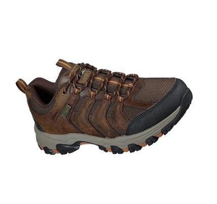 Férfi Skechers Relaxed Fit: Selmen - Lorago Oxford Cipő Barna | HUA236A