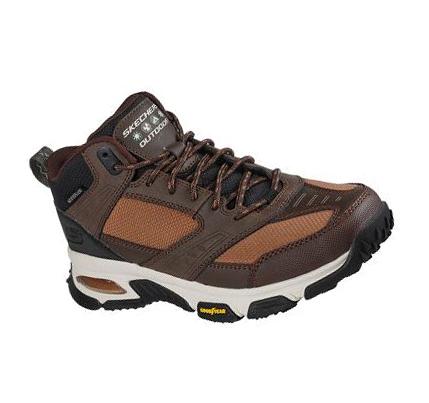 Férfi Skechers Skech-Air Envoy - Bulldozer Túracipő Barna | HUA708W