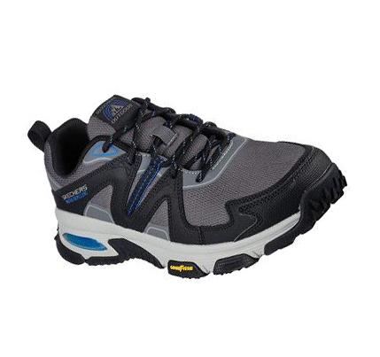 Férfi Skechers Skech-Air Envoy - Vexor Túracipő Szürke Fekete | HU57338