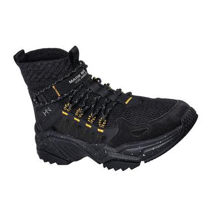 Férfi Skechers Smart Block - Half Dome Oxford Cipő Fekete | HU3293D