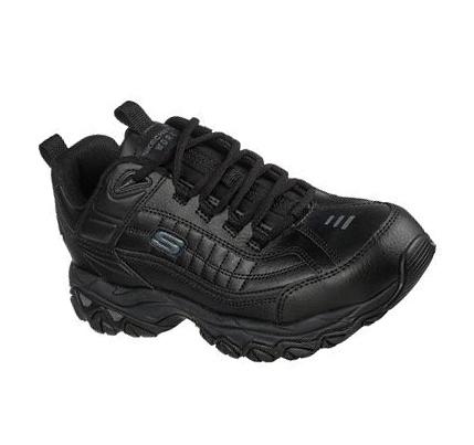 Férfi Skechers Soft Stride - Fambli SR Munkacipő Fekete | HU6436L