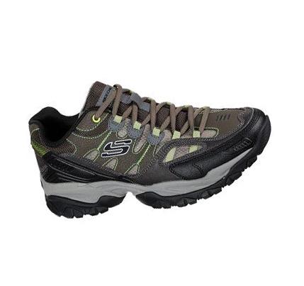 Férfi Skechers Sparta 2.0 - Domitia Tornacipő Olivazöld Fekete | HU3789E