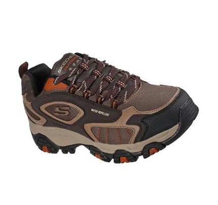 Férfi Skechers Terrabite - Crossroad Túracipő Csokoládé | HU37838